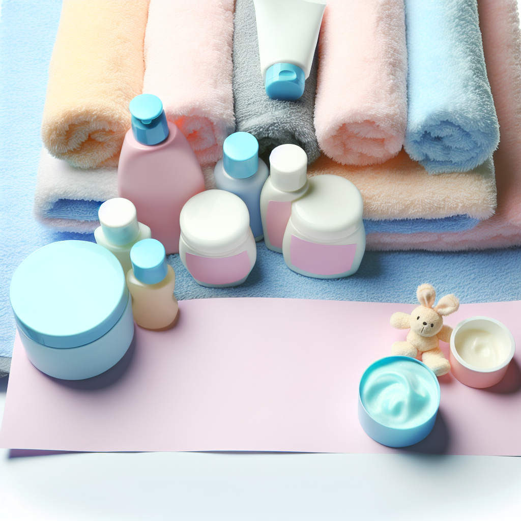 Baby towels with gentle care