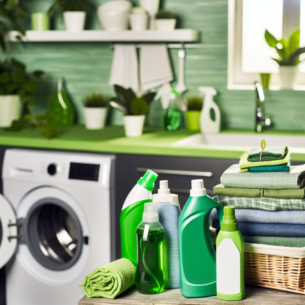 Eco-friendly laundry products and methods